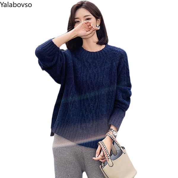 women's sweaters korean version long-sleeved solid color loose sweater size retro for women all match pullovers z3, White;black
women's sweaters korean version long-sleeved solid color loose sweater size retro for women all match pullovers z3, White;black