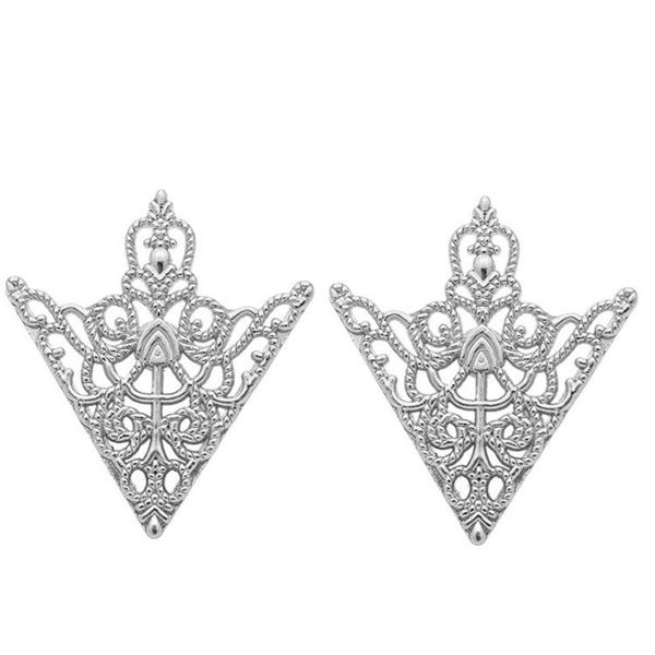 pins, brooches hollow crown collar broochs retro pattern triangle accessories fashion men women, Gray
pins, brooches hollow crown collar broochs retro pattern triangle accessories fashion men women, Gray
