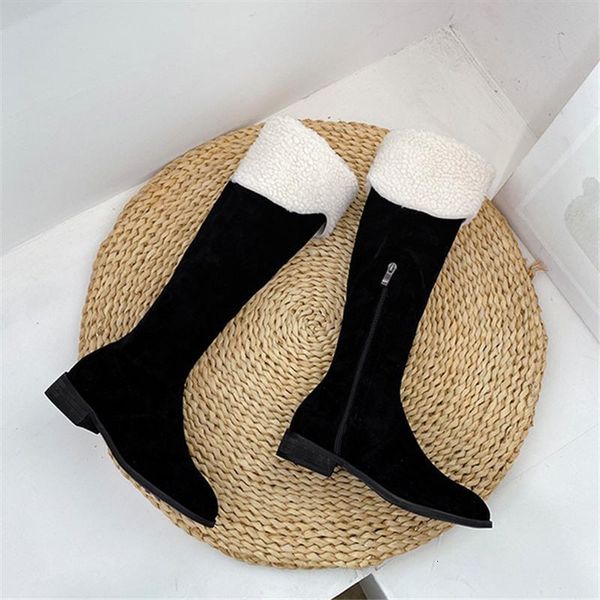 boots mabaiwan knee high for women warm winter long motorcycle med heel shoes short plush female knight footwear 5dxf, Black
boots mabaiwan knee high for women warm winter long motorcycle med heel shoes short plush female knight footwear 5dxf, Black