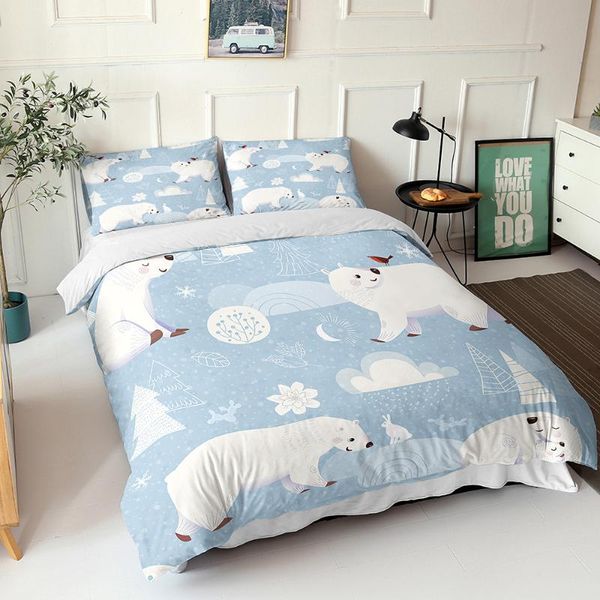 bedding sets cartoon polar bear children single duvet cover set cute animal 3d bed linen home textile twin king kids
bedding sets cartoon polar bear children single duvet cover set cute animal 3d bed linen home textile twin king kids