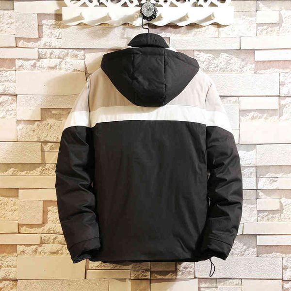 Men's Down & Parkas The color matching cotton-padded jacket male winter fashion youth thick clothes coat section qiu dong1 7WV1, Black
Men's Down & Parkas The color matching cotton-padded jacket male winter fashion youth thick clothes coat section qiu dong1 7WV1, Black