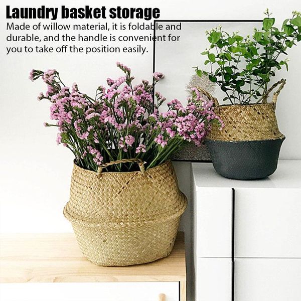 storage baskets seagrass wickerwork basket rattan hanging flower pot dirty laundry hamper home 
storage baskets seagrass wickerwork basket rattan hanging flower pot dirty laundry hamper home