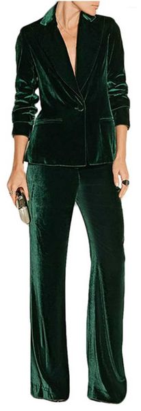 women business suits for work green velvet blazer pants casual office burgundy formal stylish elegant pant1, White
women business suits for work green velvet blazer pants casual office burgundy formal stylish elegant pant1, White