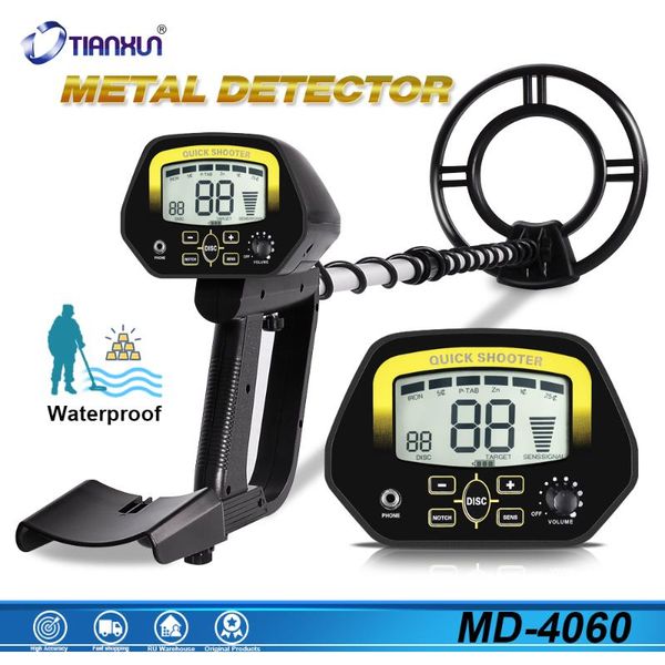 display md-4060 metal detector gold digger treasure adjustable sensitivity waterproof search coil detect all detectors 
display md-4060 metal detector gold digger treasure adjustable sensitivity waterproof search coil detect all detectors