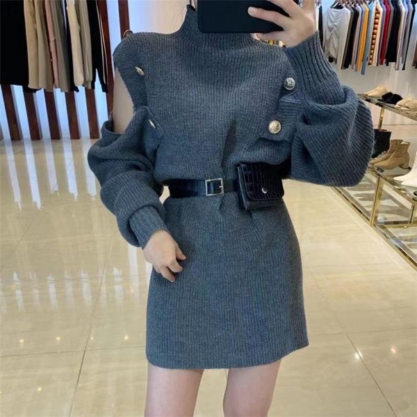 women's sweaters autumn winter korean chic for women knitted turtleneck button hollow out sleeve pullovers long sweater female, White;black
women's sweaters autumn winter korean chic for women knitted turtleneck button hollow out sleeve pullovers long sweater female, White;black