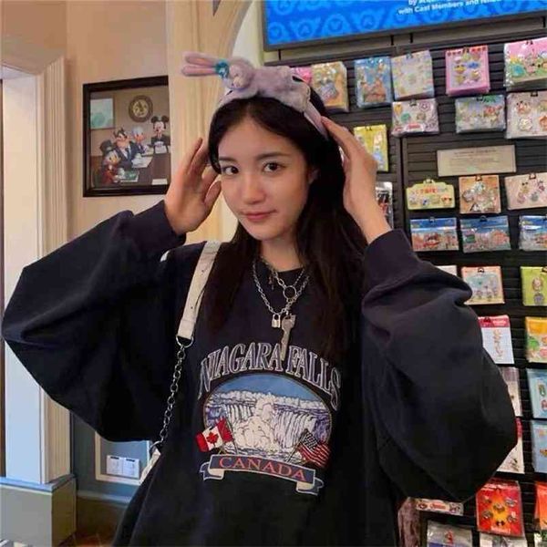 vintage loose sweatshirt women winter couple clothes oversized hoodie o-neck fashion casual plus size harajuku printing 210910, Black
vintage loose sweatshirt women winter couple clothes oversized hoodie o-neck fashion casual plus size harajuku printing 210910, Black