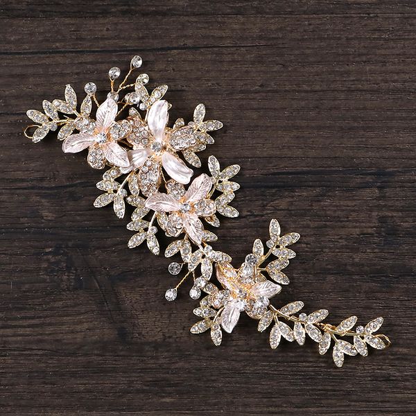 ailibride gold flower rhinestone crystal headband wedding hair vine bridal headpiece bride hair jewelry wedding hair accessoriedio chan cont, White;golden
ailibride gold flower rhinestone crystal headband wedding hair vine bridal headpiece bride hair jewelry wedding hair accessoriedio chan cont, White;golden