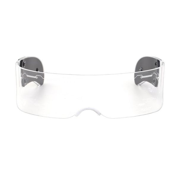 sunglasses dazzling colors for couples lover personality led lamp emits light sense of future science and technology, White;black
sunglasses dazzling colors for couples lover personality led lamp emits light sense of future science and technology, White;black