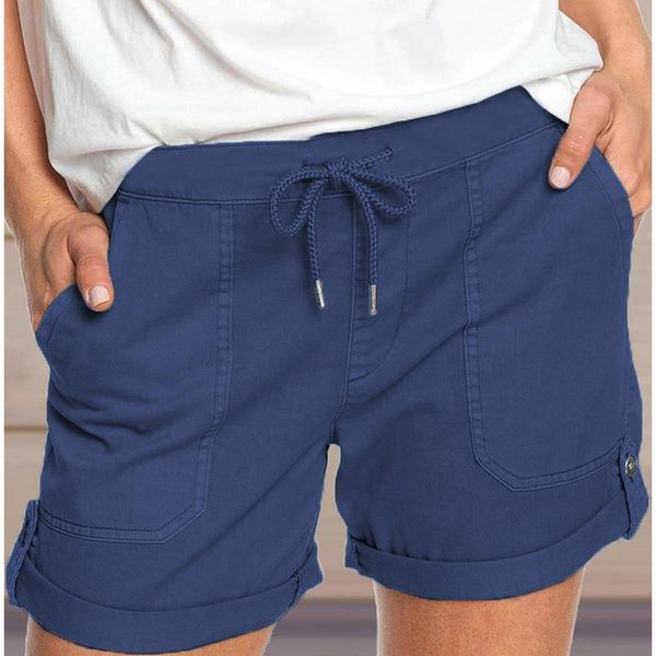 women's shorts women high waist tie belt bottoms summer loose trousers fashion solid color elastic vintage drawstring female, White;black
women's shorts women high waist tie belt bottoms summer loose trousers fashion solid color elastic vintage drawstring female, White;black