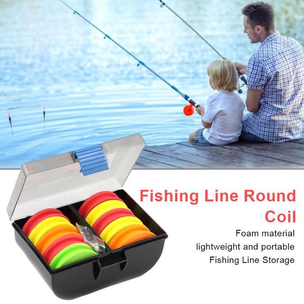 set fishing line round coil eva foam pins winder organizers rig with storage box 150*100*70mm quick simple using accessories
set fishing line round coil eva foam pins winder organizers rig with storage box 150*100*70mm quick simple using accessories