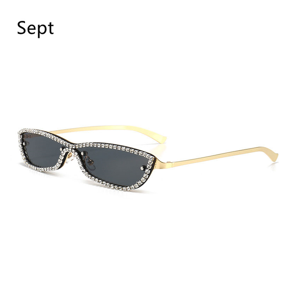 sunglasses sept women rhinestone orange green clear color small sun glasses for ladies accessories female uv400, White;black
sunglasses sept women rhinestone orange green clear color small sun glasses for ladies accessories female uv400, White;black