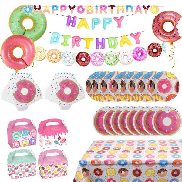 party decoration donuts birthday doughnut banner paper plates cup napkin macaron balloons happy anniversary baby shower
party decoration donuts birthday doughnut banner paper plates cup napkin macaron balloons happy anniversary baby shower