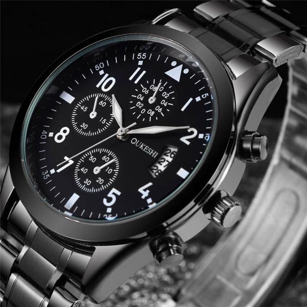 wristwatches watch men luxury quartz sport stainless steel dial band wrist fashion watches relogio masculino reloj hombre2, Slivery;brown
wristwatches watch men luxury quartz sport stainless steel dial band wrist fashion watches relogio masculino reloj hombre2, Slivery;brown