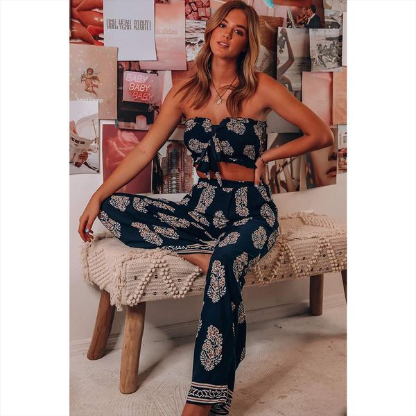 summer two piece printed sleeveless womenpant tank loose wide leg pants sets boho bow tie strapless wrap trouser beach, White
summer two piece printed sleeveless womenpant tank loose wide leg pants sets boho bow tie strapless wrap trouser beach, White
