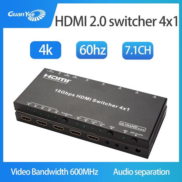 audio cables & connectors 2.0 switcher four in and one out fiber optic digital splitter 4k arc
audio cables & connectors 2.0 switcher four in and one out fiber optic digital splitter 4k arc