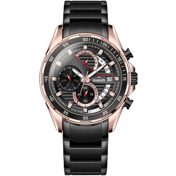 wristwatches chronograph watches for men warterproof sports mens watch steel business quartz relogio masculino, Slivery;brown
wristwatches chronograph watches for men warterproof sports mens watch steel business quartz relogio masculino, Slivery;brown