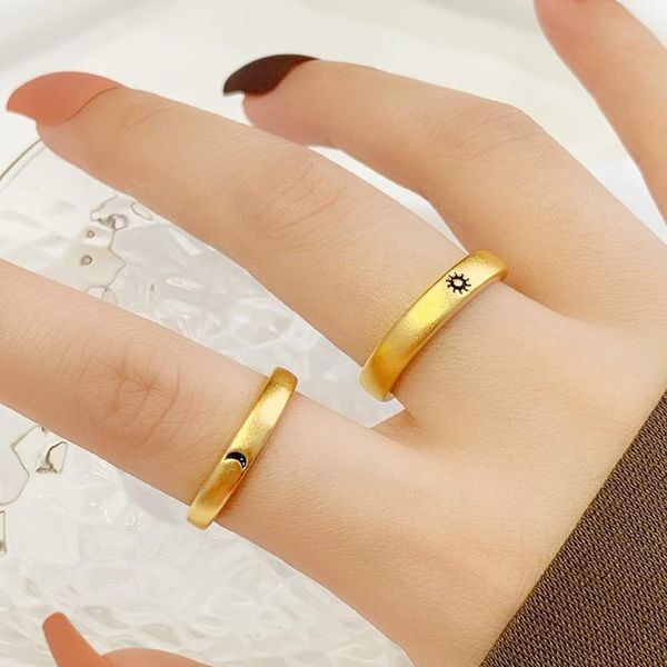 wedding rings adjustable size ring sun moon couple minimalist 18k yellow gold filled opening for men women engagement jewel, Slivery;golden
wedding rings adjustable size ring sun moon couple minimalist 18k yellow gold filled opening for men women engagement jewel, Slivery;golden
