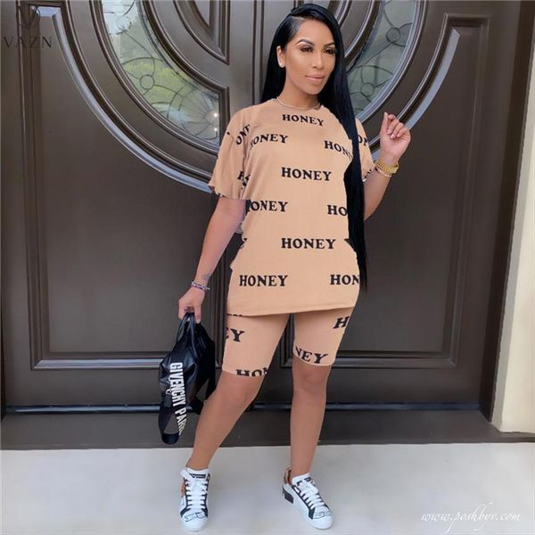 letter latest style casual women tracksuits daily young half sleeve group knee length 2 piece set, Gray
letter latest style casual women tracksuits daily young half sleeve group knee length 2 piece set, Gray