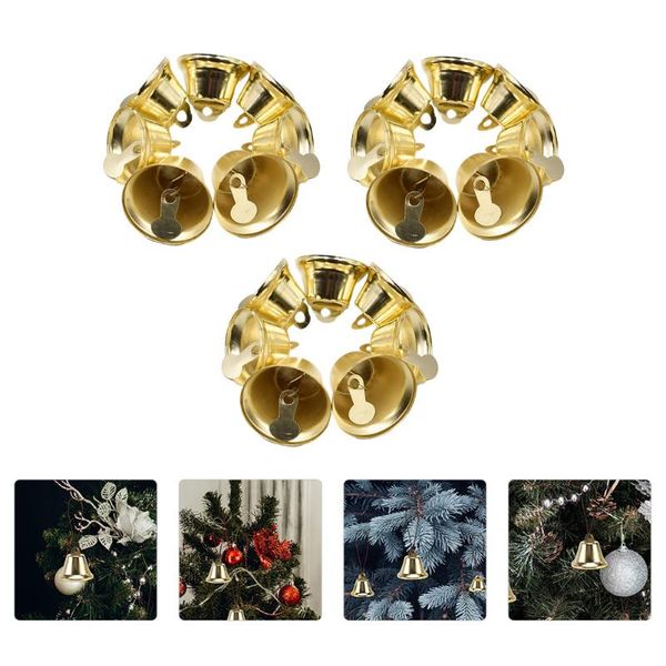 christmas decorations 30pcs golden small bell pendants key chain hanging decors pendant
christmas decorations 30pcs golden small bell pendants key chain hanging decors pendant