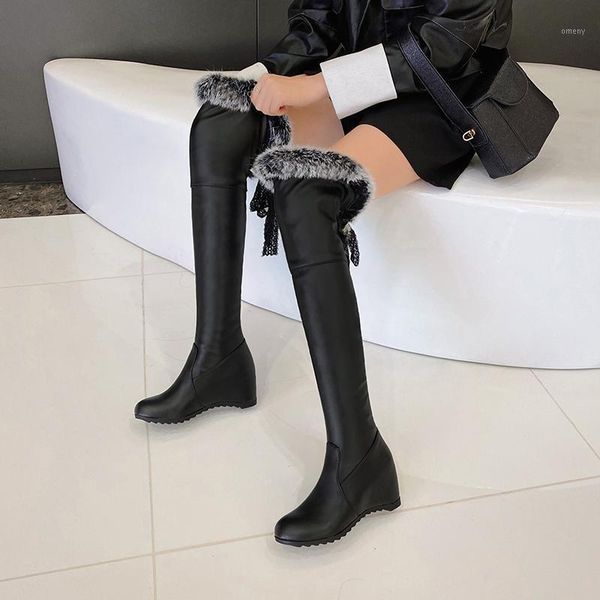 boots 2021 stretch fabrics over the knee height increasing round toe women shoes autumn winter casual long size34-431, Black
boots 2021 stretch fabrics over the knee height increasing round toe women shoes autumn winter casual long size34-431, Black
