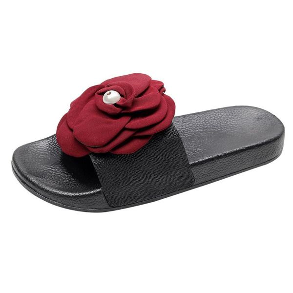 womens flower slippers non-slip breathable flats open toe home shoe light casual female shoes for women #1122, Black
womens flower slippers non-slip breathable flats open toe home shoe light casual female shoes for women #1122, Black