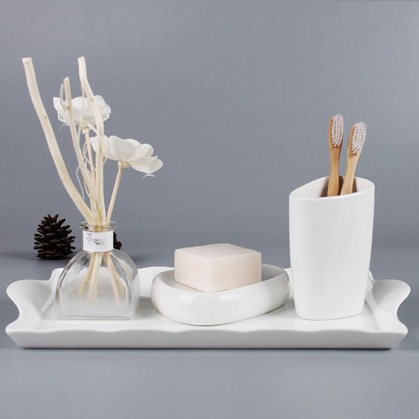 pure white ceramics bathroom accessories set soap dispenser toothbrush holder cotton swab box wash products bath accessory
pure white ceramics bathroom accessories set soap dispenser toothbrush holder cotton swab box wash products bath accessory