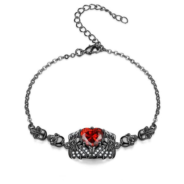 link, chain skull luxury black silver color heart zircon crystal bracelet bangle charm women bracelets wedding jewelry drop
link, chain skull luxury black silver color heart zircon crystal bracelet bangle charm women bracelets wedding jewelry drop