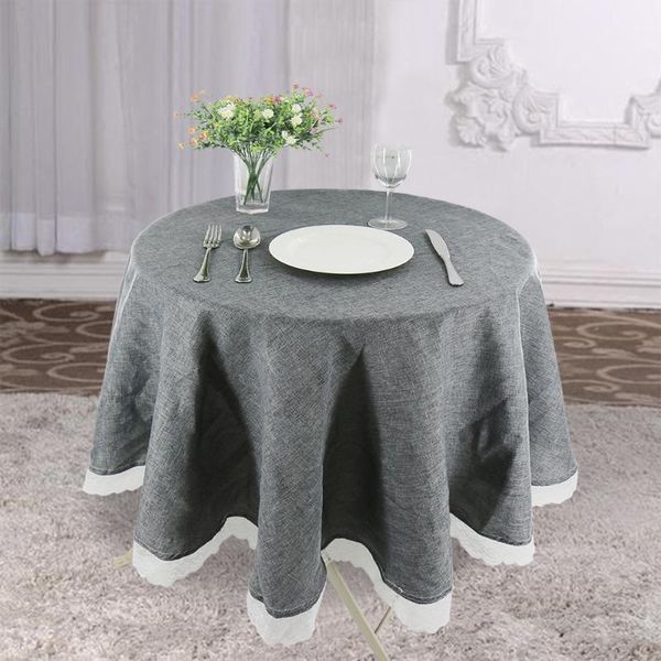 table cloth 1pc imitation round tablecloth with lace dinner coffee simple nordic for home el textile decor
table cloth 1pc imitation round tablecloth with lace dinner coffee simple nordic for home el textile decor