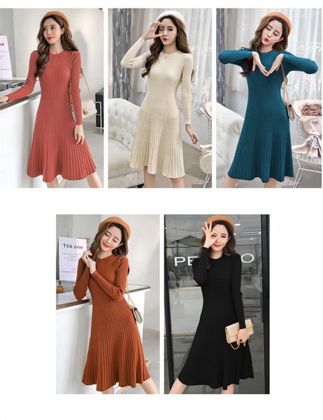 black autumn spring solid bottom sweater women es sleeve o neck thick slim knitted female a-line medium and long, Black;gray
black autumn spring solid bottom sweater women es sleeve o neck thick slim knitted female a-line medium and long, Black;gray
