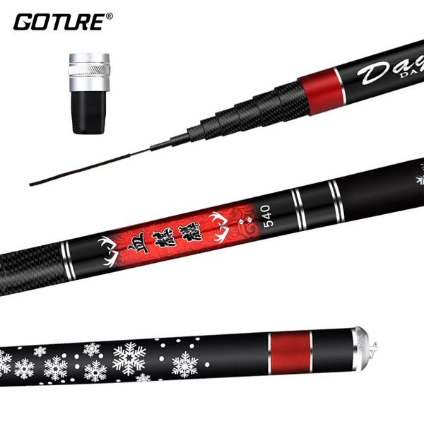goture xueqilin ultra light super hard 2:8 power 30t carbon fiber fishing rod 3.6m 3.9m 4.5m 5.4m 5.7m 6.3m 7.2m boat rods
goture xueqilin ultra light super hard 2:8 power 30t carbon fiber fishing rod 3.6m 3.9m 4.5m 5.4m 5.7m 6.3m 7.2m boat rods