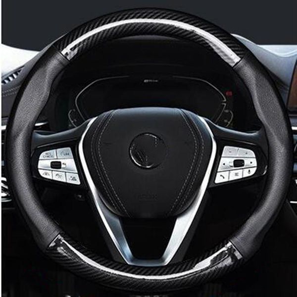 steering wheel covers universal car accesorios interior cover carbon fiber non-slip modification supplies
steering wheel covers universal car accesorios interior cover carbon fiber non-slip modification supplies