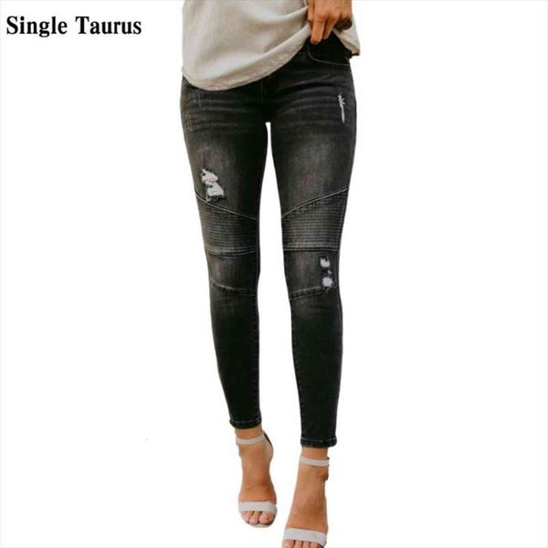 moto biker locomotive gray womens jean black high street skinny denim pants distressed vintage slim ripped pleated kot pantolon, Blue
moto biker locomotive gray womens jean black high street skinny denim pants distressed vintage slim ripped pleated kot pantolon, Blue