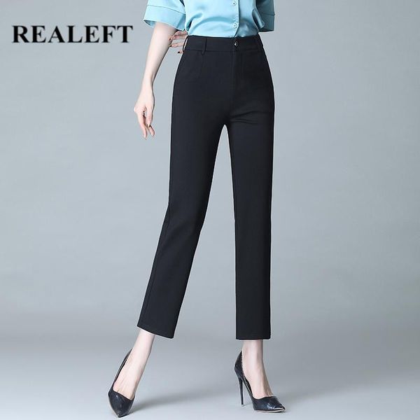 women's pants & capris realeft 2021 spring summer korean ol style women formal pockets skinny high waist office lady long plus size, Black;white
women's pants & capris realeft 2021 spring summer korean ol style women formal pockets skinny high waist office lady long plus size, Black;white