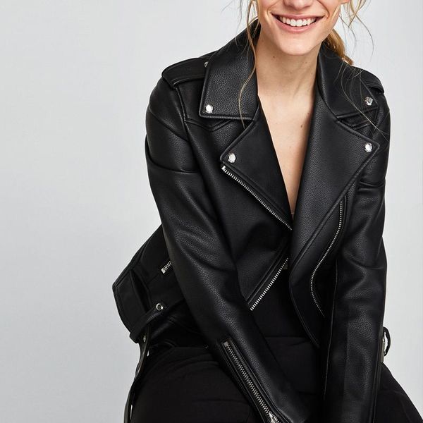 women's leather & faux 2021 autumn arrival custom outdoor winter jackets female black motorcycle women pu jacket
women's leather & faux 2021 autumn arrival custom outdoor winter jackets female black motorcycle women pu jacket