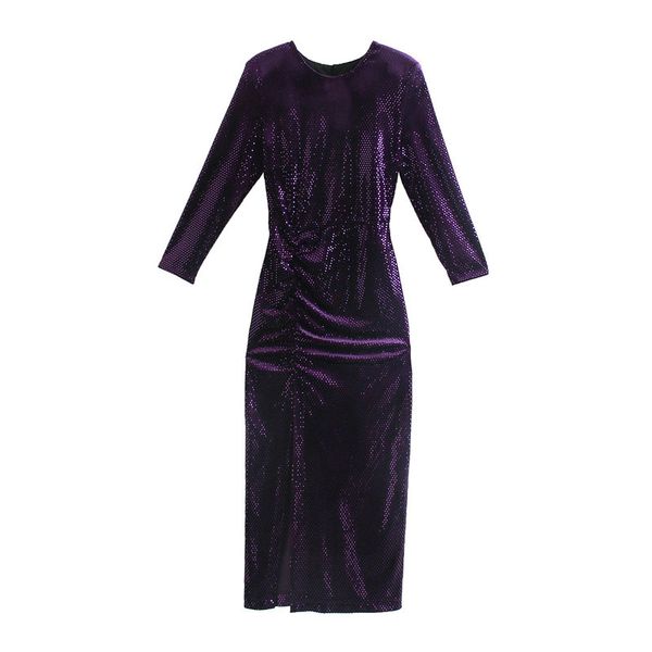 blsqr fashion hollowed out back sequinned midi dress women vintage o-neck long sleeve female slit skinny dresses vestidos 210430, Black;gray
blsqr fashion hollowed out back sequinned midi dress women vintage o-neck long sleeve female slit skinny dresses vestidos 210430, Black;gray