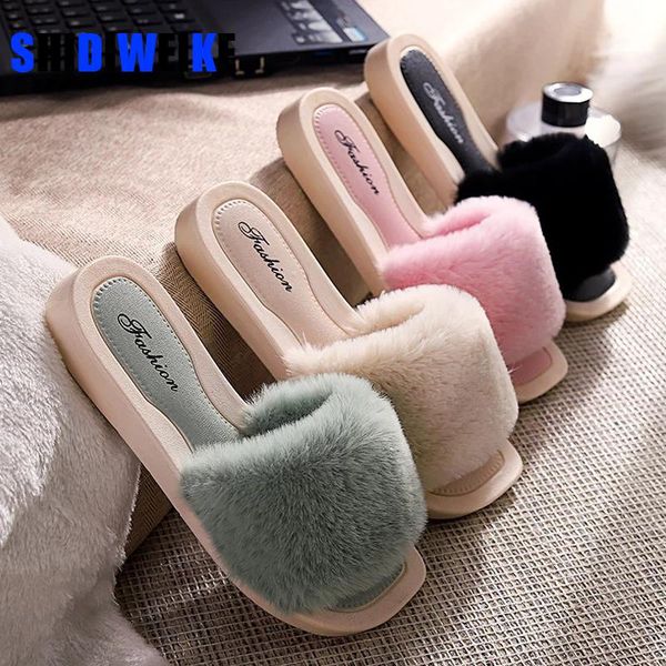 women slippers spring summer autumn winter home plush indoor floor flat shoes zapatos de mujer ac284, Black
women slippers spring summer autumn winter home plush indoor floor flat shoes zapatos de mujer ac284, Black