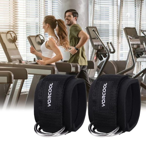 2pcs sport ankle straps padded d-ring cuffs for gym workouts cable machines leg exercises with carry bag support, Blue;black
2pcs sport ankle straps padded d-ring cuffs for gym workouts cable machines leg exercises with carry bag support, Blue;black