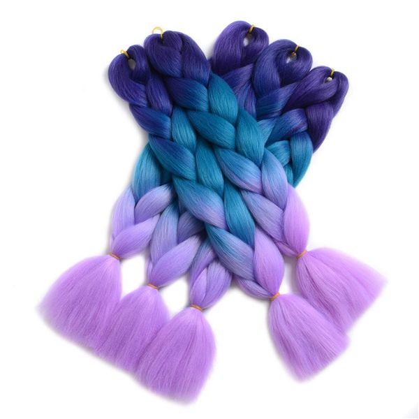 dream like 24 inch ombre color synthetic hair pre stretched hair extensions 100g/pcs, Black
dream like 24 inch ombre color synthetic hair pre stretched hair extensions 100g/pcs, Black