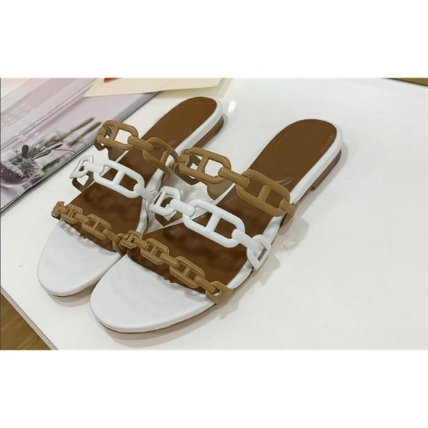 75% off factory outlet summer luxury brand designers design women metal chain flat outdoor casual slippers designer shoes gcy2, Black
75% off factory outlet summer luxury brand designers design women metal chain flat outdoor casual slippers designer shoes gcy2, Black