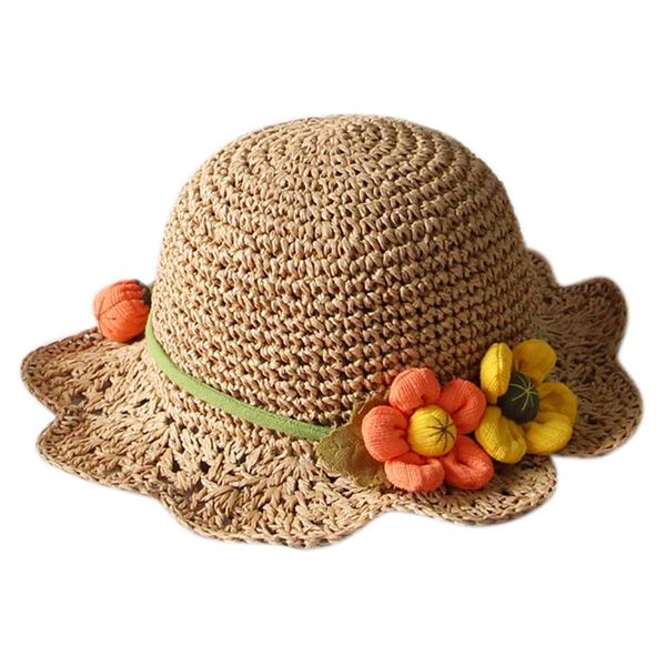 summer baby straw hat girls beauty floral cap kids large wide brim woven beach visor floppy bucket caps & hats, Yellow
summer baby straw hat girls beauty floral cap kids large wide brim woven beach visor floppy bucket caps & hats, Yellow