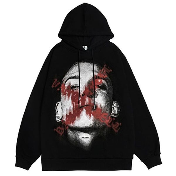 men's hoodies & sweatshirts men harajuku letter portrait print fleece hoodie coats winter oversized cotton black white thick pul
men's hoodies & sweatshirts men harajuku letter portrait print fleece hoodie coats winter oversized cotton black white thick pul