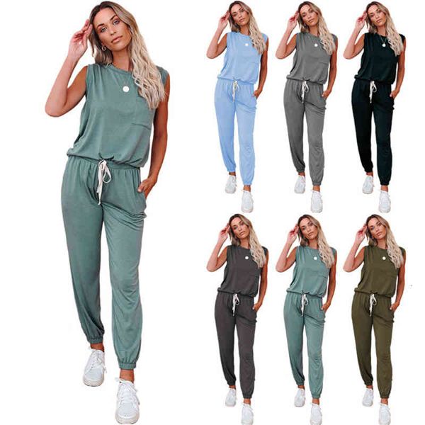 women's tracksuits summer tracksuit women two piece set solid sleeveless and pants sweat suits female casual loose lounge wear, Gray
women's tracksuits summer tracksuit women two piece set solid sleeveless and pants sweat suits female casual loose lounge wear, Gray