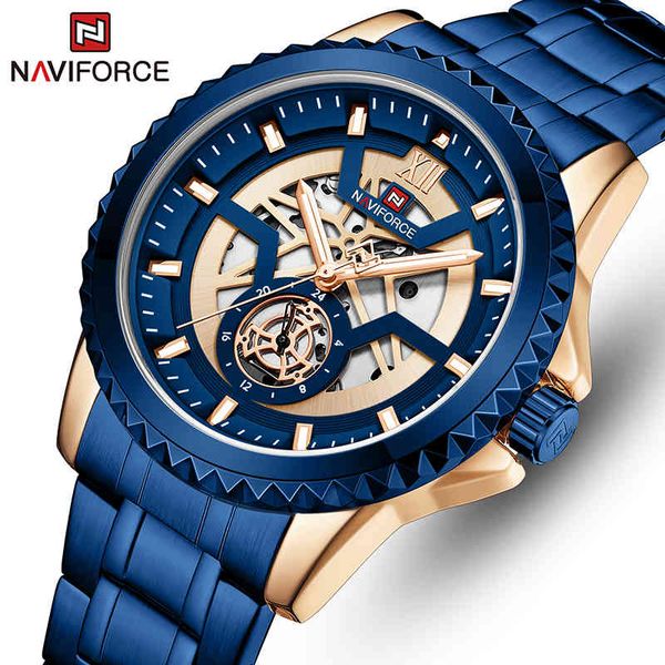 naviforce mens watch brand luxury fashion quartz men watches waterproof sports male military wrist watch relogio masculino 210517, Slivery;brown
naviforce mens watch brand luxury fashion quartz men watches waterproof sports male military wrist watch relogio masculino 210517, Slivery;brown