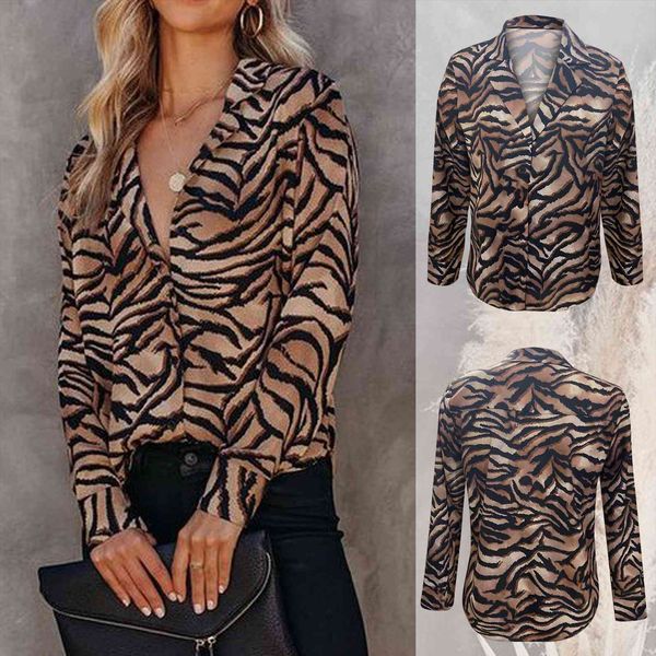 spring fashion long sleeve womens shirt leopard print suit collar cardigan thin casual style shirts, White
spring fashion long sleeve womens shirt leopard print suit collar cardigan thin casual style shirts, White