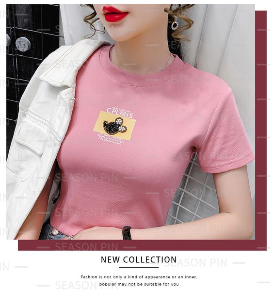 women's tees miss half high collar tight short sleeve t-shirt fashion all-match jacket7860, White
women's tees miss half high collar tight short sleeve t-shirt fashion all-match jacket7860, White