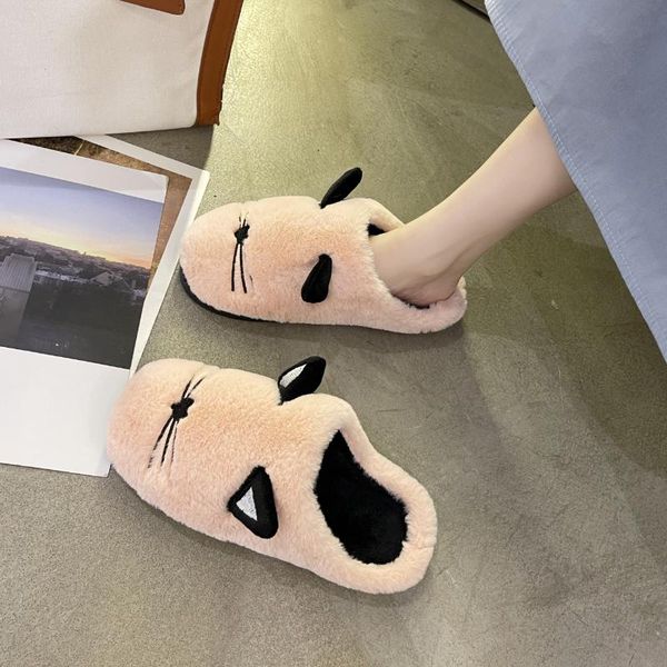 slippers 2022 fashion platform flats slipper winter furry flip flops plush women designer home cotton warm boots casual, Black
slippers 2022 fashion platform flats slipper winter furry flip flops plush women designer home cotton warm boots casual, Black