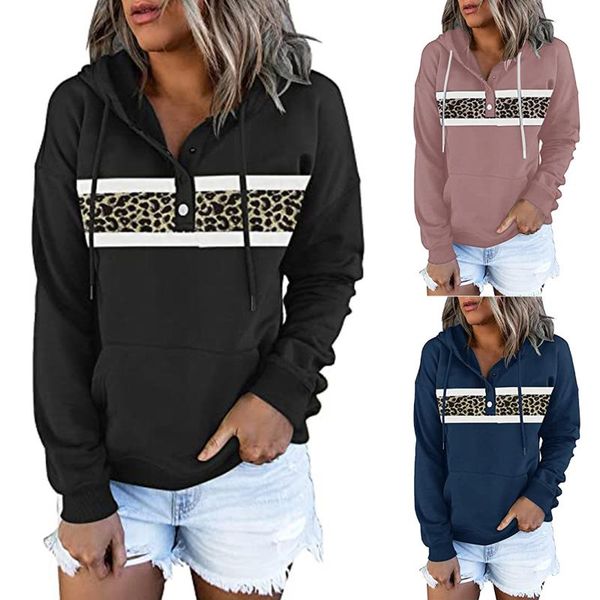 women's hoodies & sweatshirts womens color block long sleeve casual drawstring button down pullover sweatshirt with pocket sudaderas d, Black
women's hoodies & sweatshirts womens color block long sleeve casual drawstring button down pullover sweatshirt with pocket sudaderas d, Black
