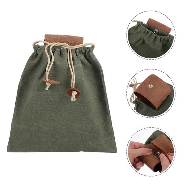 storage bags 1pc garden fruit picking bag outdoor foraging leather waist hanging tool
storage bags 1pc garden fruit picking bag outdoor foraging leather waist hanging tool