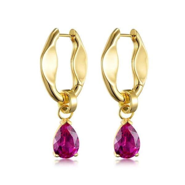 stud product brass with real gold plated wine red drop zircon pearl pendant earrings women's fine jewelry 2021, Golden;silver
stud product brass with real gold plated wine red drop zircon pearl pendant earrings women's fine jewelry 2021, Golden;silver