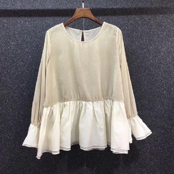 women's blouses & shirts blouse 2021 autumn winter ladies silk velvet patchwork long sleeve green apricot black female, White
women's blouses & shirts blouse 2021 autumn winter ladies silk velvet patchwork long sleeve green apricot black female, White